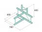 Preview: ALUTRUSS DECOLOCK DQ2-PAT42V 4-Weg T-Stück