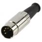 Preview: Stecker DIN Male Silber