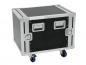 Preview: ROADINGER Rack Profi KM 10HE 55cm mit Rollen