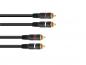 Preview: OMNITRONIC Cinch Kabel 2x2 5m