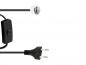 Preview: EUROLITE GU-10 Fassung Netzkabel Stecker Schalter