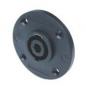 Preview: 4-poliger SpeakON Einbaustecker, runder G-Flansch
