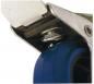 Preview: ROADINGER Lenkrolle 100mm blau mit Bremse