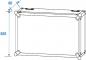 Preview: ROADINGER Rack Profi 12HE 45cm mit Rollen