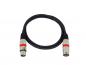 Preview: OMNITRONIC XLR Kabel 3pol 1m sw/rt