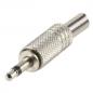 Preview: Audio-Stecker 3.5 mm Male Silber