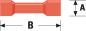 Preview: Kabelschuh Fast On 4.0 mm Female Rot