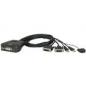 Preview: 2-Port KVM Switch Schwarz