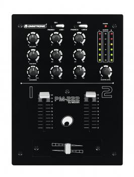 OMNITRONIC PM-222 2-Kanal-DJ-Mixer