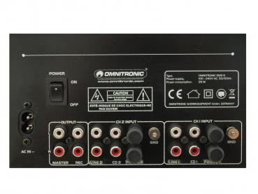 OMNITRONIC PM-222 2-Kanal-DJ-Mixer