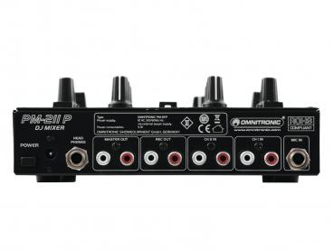 OMNITRONIC PM-211P DJ-Mixer mit Player