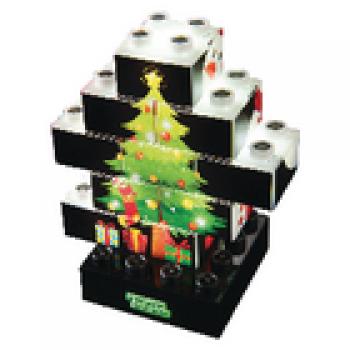 4-in-1-Puzzle Puzzle Mehrfarbig