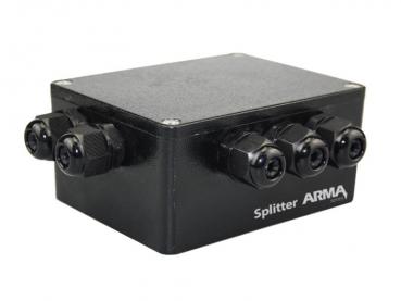 SUNDRAX DMX Splitters Splitter ARMA  1 DMX input/5 DMX outputs