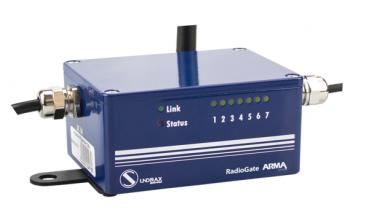 SUNDRAX Wireless Transceivers  RadioGate ARMA 2 DMX inputs/outputs, 2 BeDMX ports, 100-250VAC (1024ch)