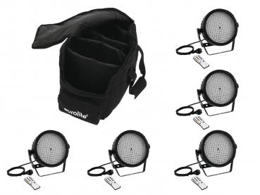 EUROLITE Set 5x LED SLS-184 + Case