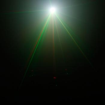 Cameo STORM FX - 3-in-1 Lichteffekt mit Grating-Laser, Strobe und Derby-Effekt inkl. IR-Fernbedienung