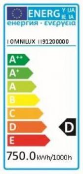OMNILUX 230V/750W R7s 189mm Stabbrenner