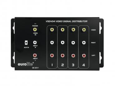 EUROLITE VSD-104 Videoverteiler 1in4