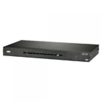 8-Port HDMI Verteiler Schwarz