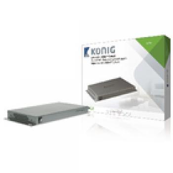 5-Port AV HDMI Schalter Dunkelgrau