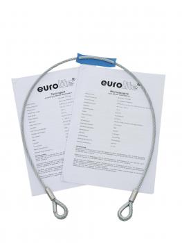 EUROLITE Sicherungsseil AG-15 4x1000mm bis 15kg