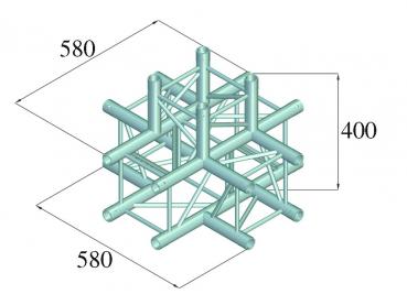 ALUTRUSS DECOLOCK DQ4-PAT51 5-Weg Ecke