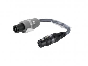 SOMMER CABLE Adapterkabel XLR(F)/Speakon NL2FC 0,15m