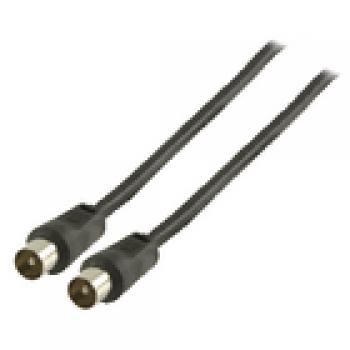 Koaxialkabel 90 dB Koax-Stecker - Koax-Stecker 1.50 m Schwarz