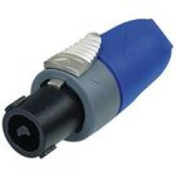 Stecker Speaker Male PVC Schwarz