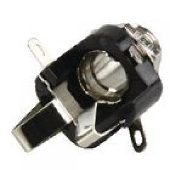 Audio-Stecker 6.35 mm Female Schwarz