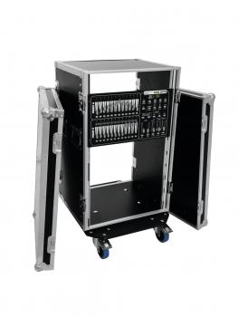 ROADINGER Rack Profi 18HE 45cm mit Rollen
