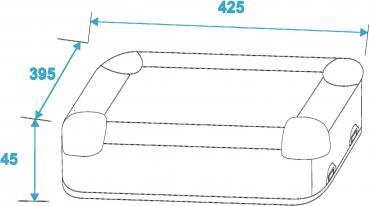 ROADINGER CD-Case ALU poliert 100 CDs
