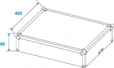 ROADINGER CD-Case Profi ALU silber