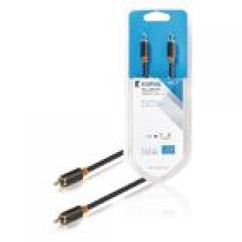 Digital-Audio-Kabel RCA male - RCA male 1.00 m Anthrazit