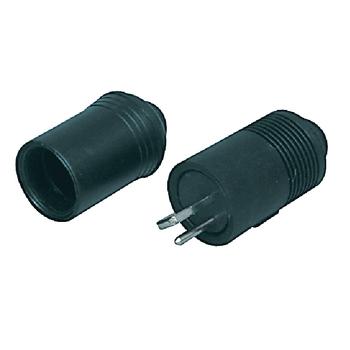 Stecker Speaker Male Schwarz