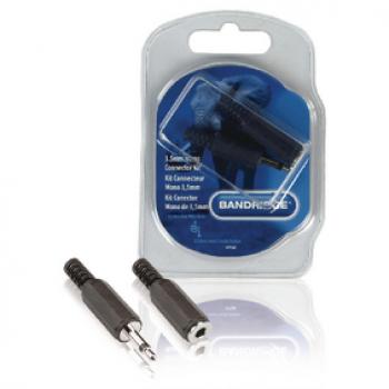 Audio-Stecker-Kit 3.5 mm Schwarz