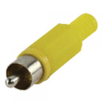 Cinch RCA PVC Gelb