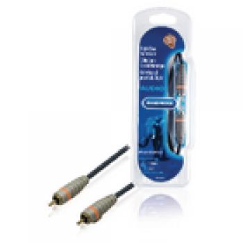 Digital-Audio-Kabel RCA male - RCA male 1.00 m Blau