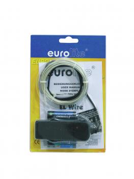 EUROLITE EL-Schnur 2mm, 2m, weiß, 6400K