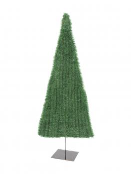 EUROPALMS Tannenbaum, flach, hellgrün, 120cm