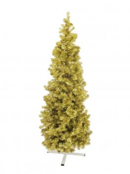 EUROPALMS Tannenbaum FUTURA, gold-metallic, 210cm