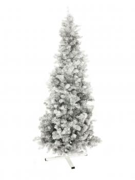 EUROPALMS Tannenbaum FUTURA, silber-metallic, 210cm