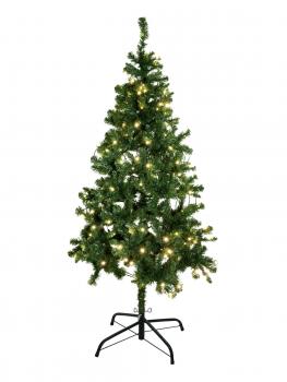 EUROPALMS Tannenbaum, beleuchtet, 180cm