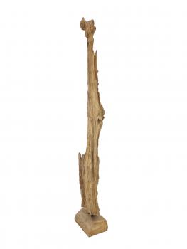 EUROPALMS Wurzelobjekt Teak natur, schmal 190cm