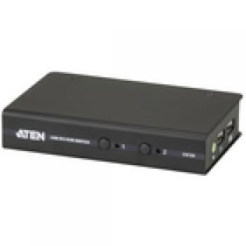 2-Port KVM Switch Schwarz