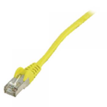 CAT5e F/UTP-Netzwerkkabel RJ45 (8P8C) male - RJ45 (8P8C) male 5.00 m Gelb