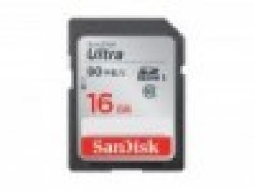 SDHC 16GB SanDisk Ultra C10 UHS-I 80MB/s