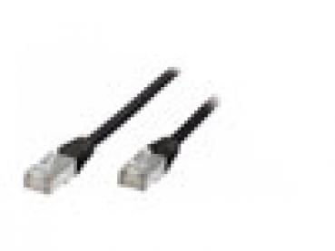 Patchkabel CAT5e RJ45 F/UTP 5m black