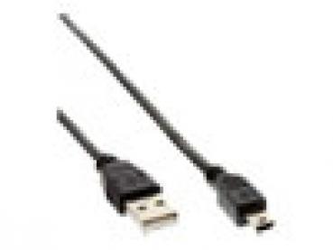 USB 2.0 A - B mini (Stecker - Stecker) 2m