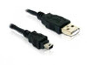 USB 2.0 A - B mini (Stecker - Stecker) 5m